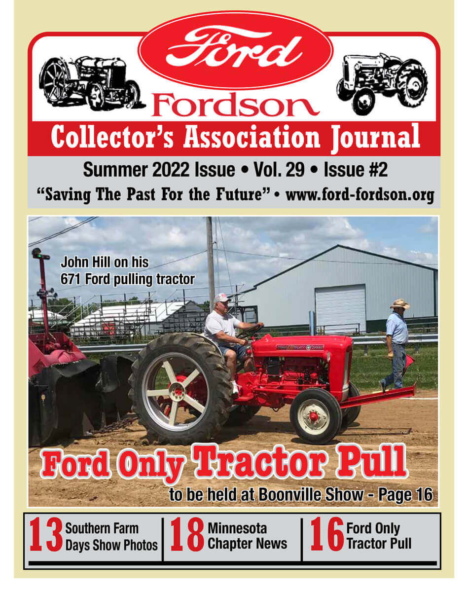 Fordson Collector's Association Journal Summer 2022
